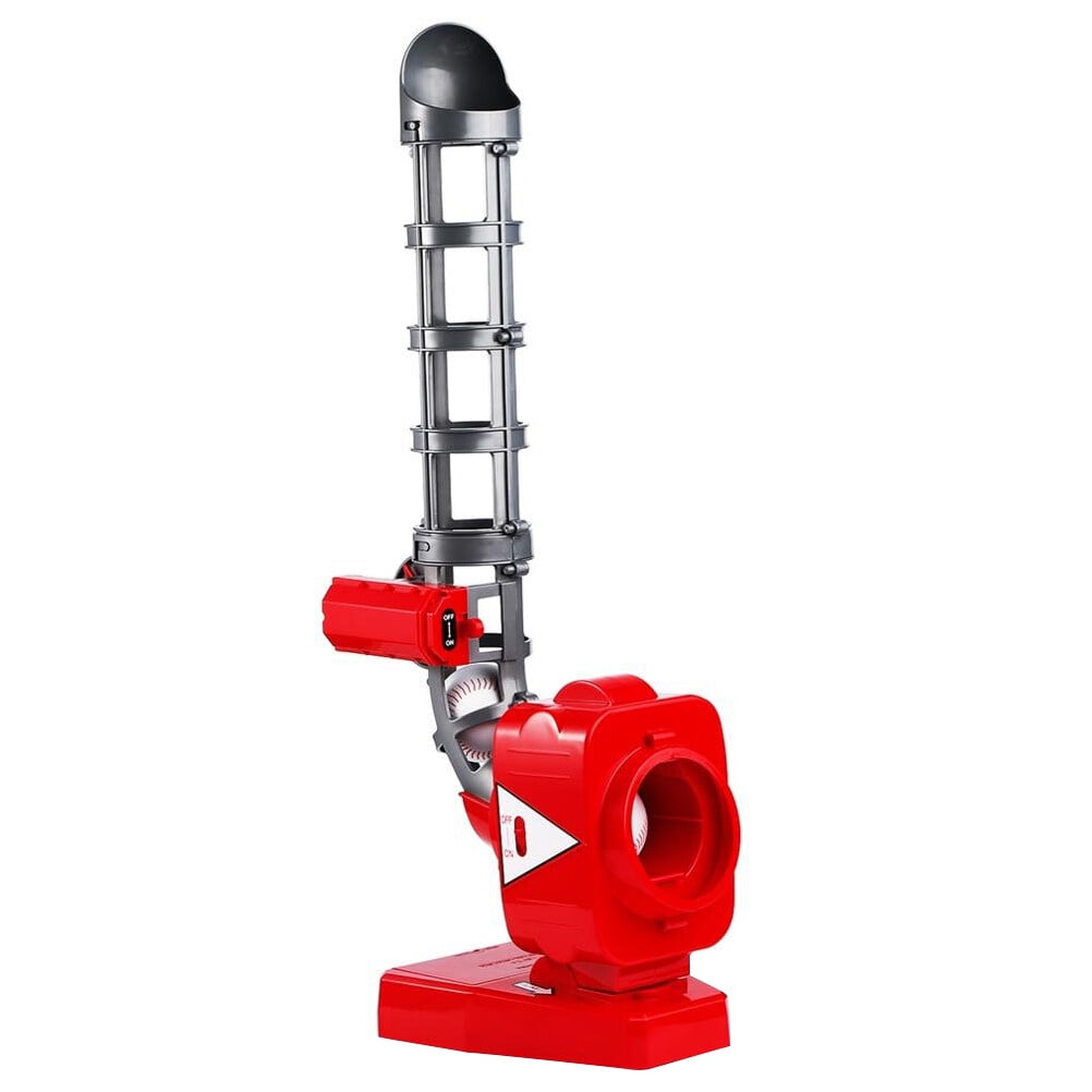 1 Set Baseball Self-motion Pitching Machine Automatic Launcher Baseball Bat Toy