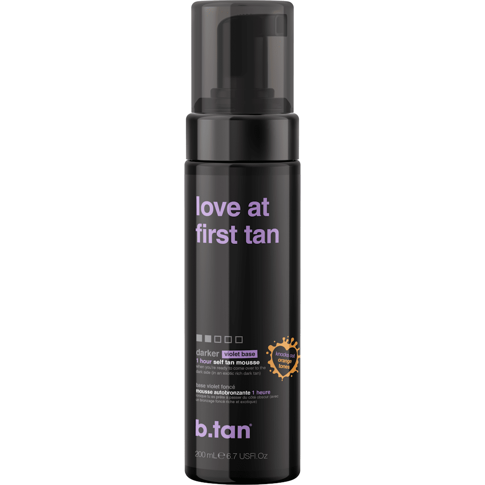 b.tan 1 Hour Self Tan Mousse 200mL - love at first tan
