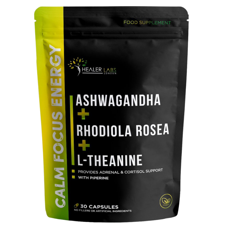 Ashwagandha + Rhodiola Rosea + L-Theanine