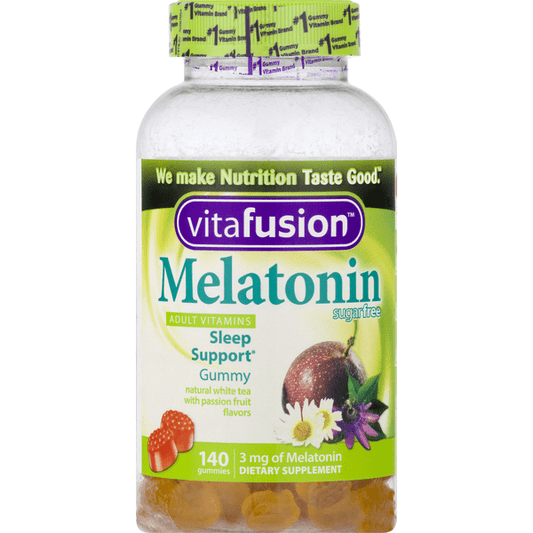Vitafusion Sugar Free Adult Melatonin Dietary Supplement 3mg Gummies