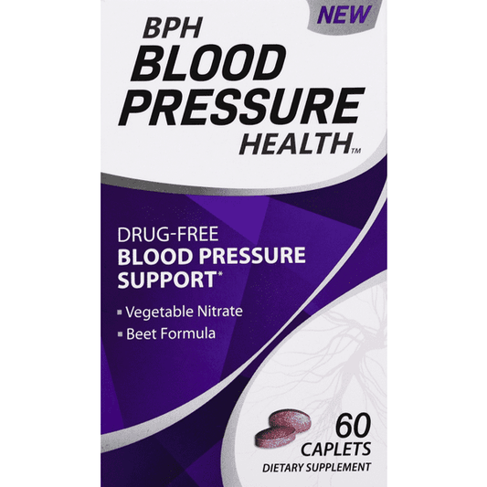 BPH Blood Pressure Support, Drug-Free, Caplets