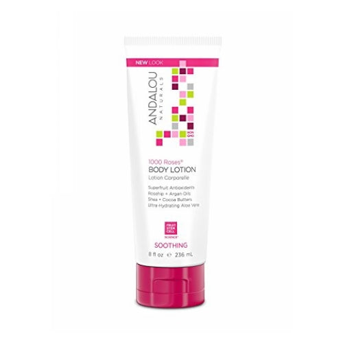 Andalou Naturals, 1000 Roses Velvet Soft Body Butter, 8 Oz