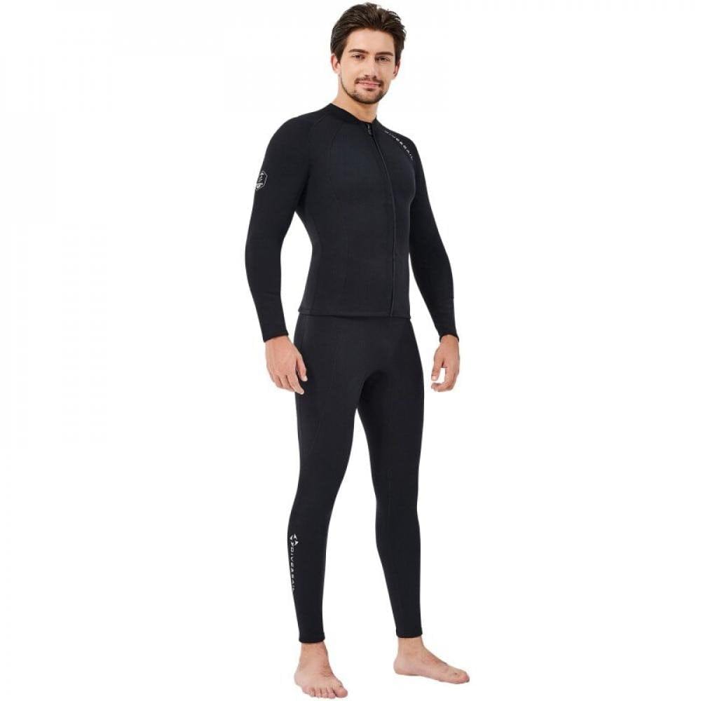 2Mm Wetsuit Jacket Professional Men and Women Thickened Warmth Deep Diving Snorkeling Surfing Suit Swimsuit Wetsuit Top