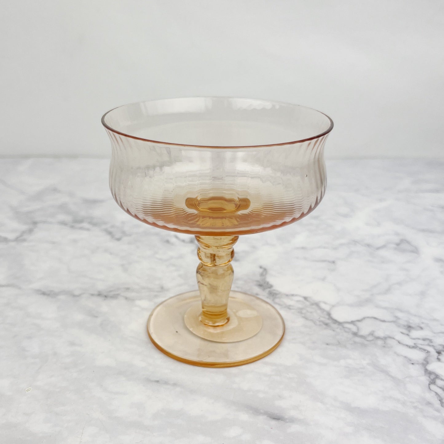Vintage Coupe Glass