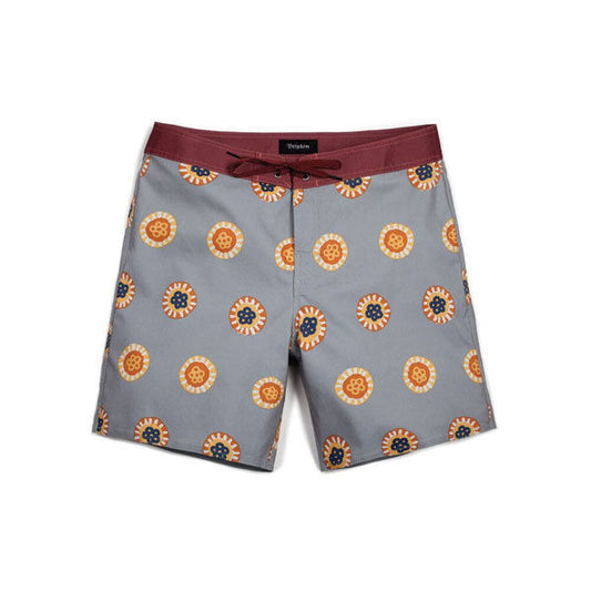 Brixton - Mitchell Trunk Board Shorts - Flint Grey SALE