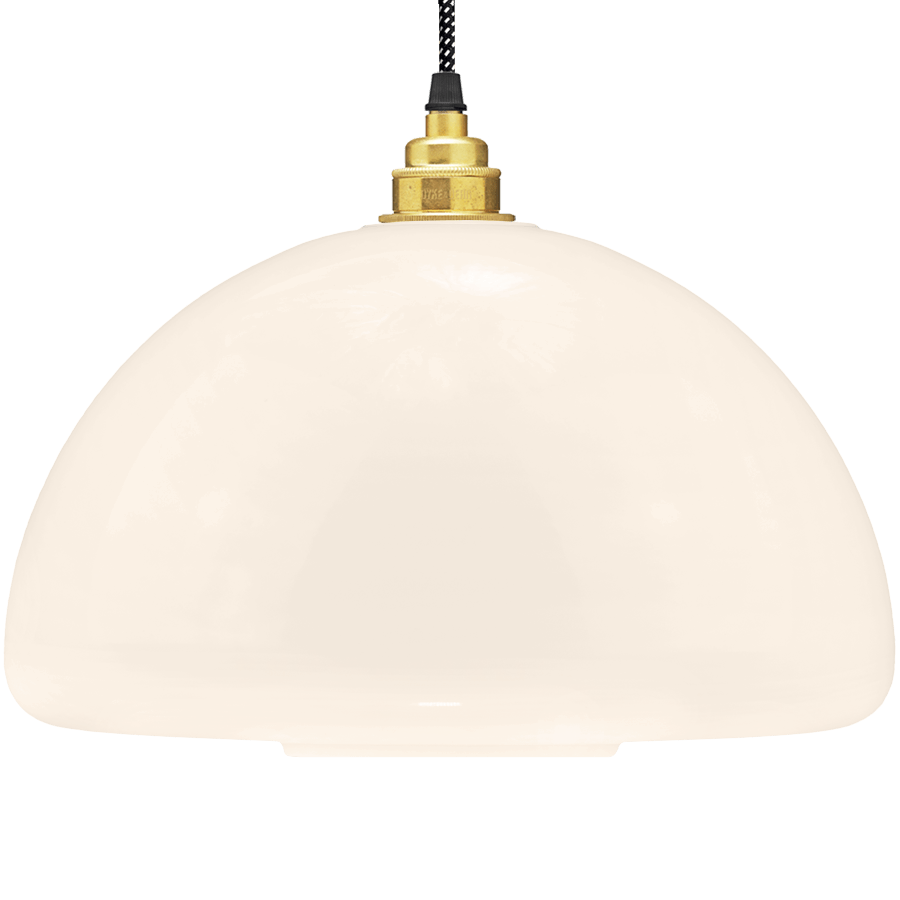60s OPALINE GLASS PENDANT SHADE
