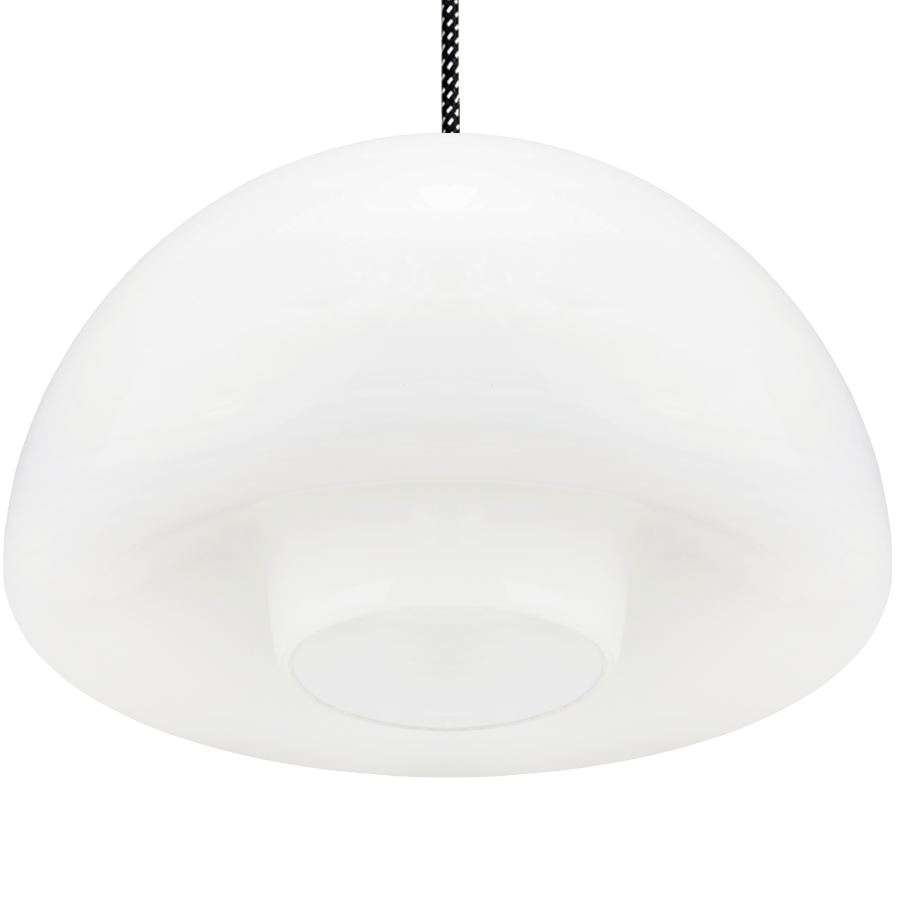 60s OPALINE GLASS PENDANT SHADE