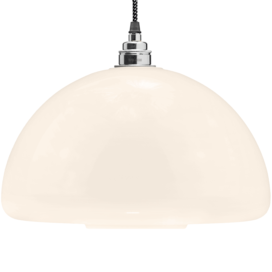 60s OPALINE GLASS PENDANT SHADE