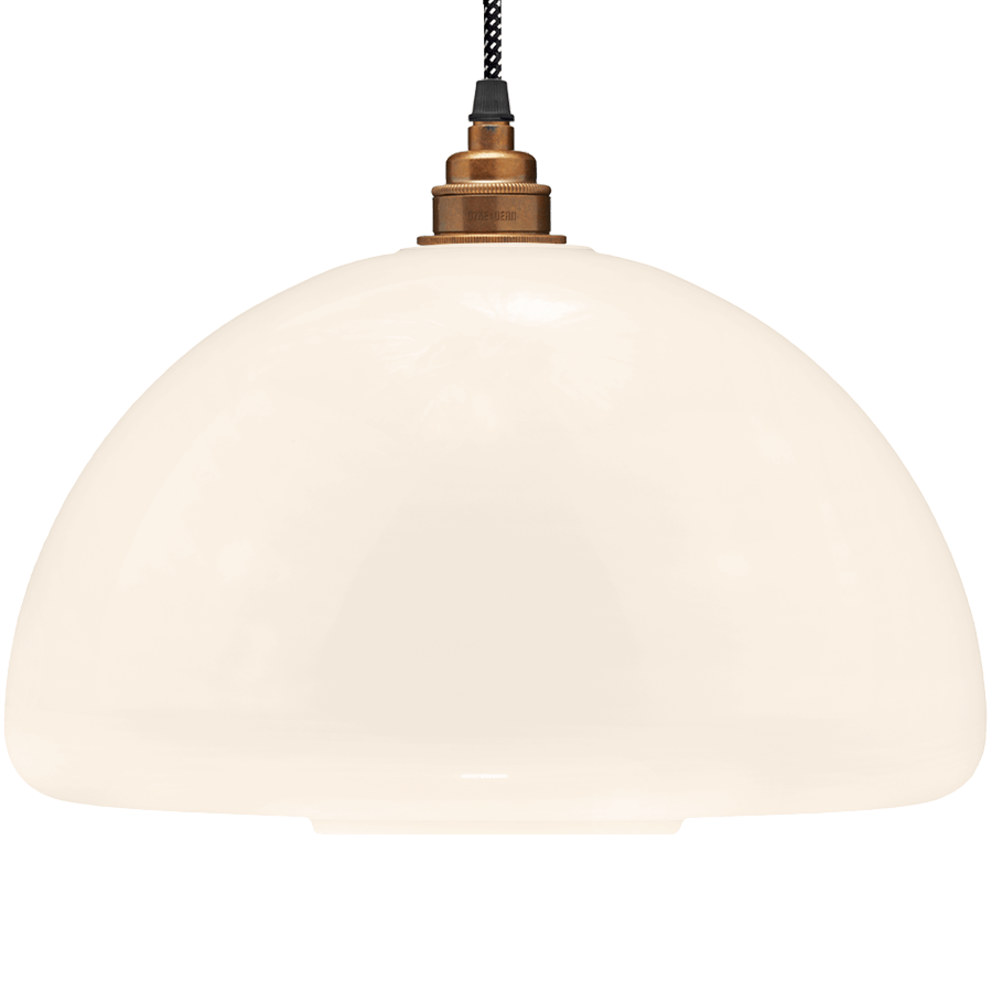 60s OPALINE GLASS PENDANT SHADE