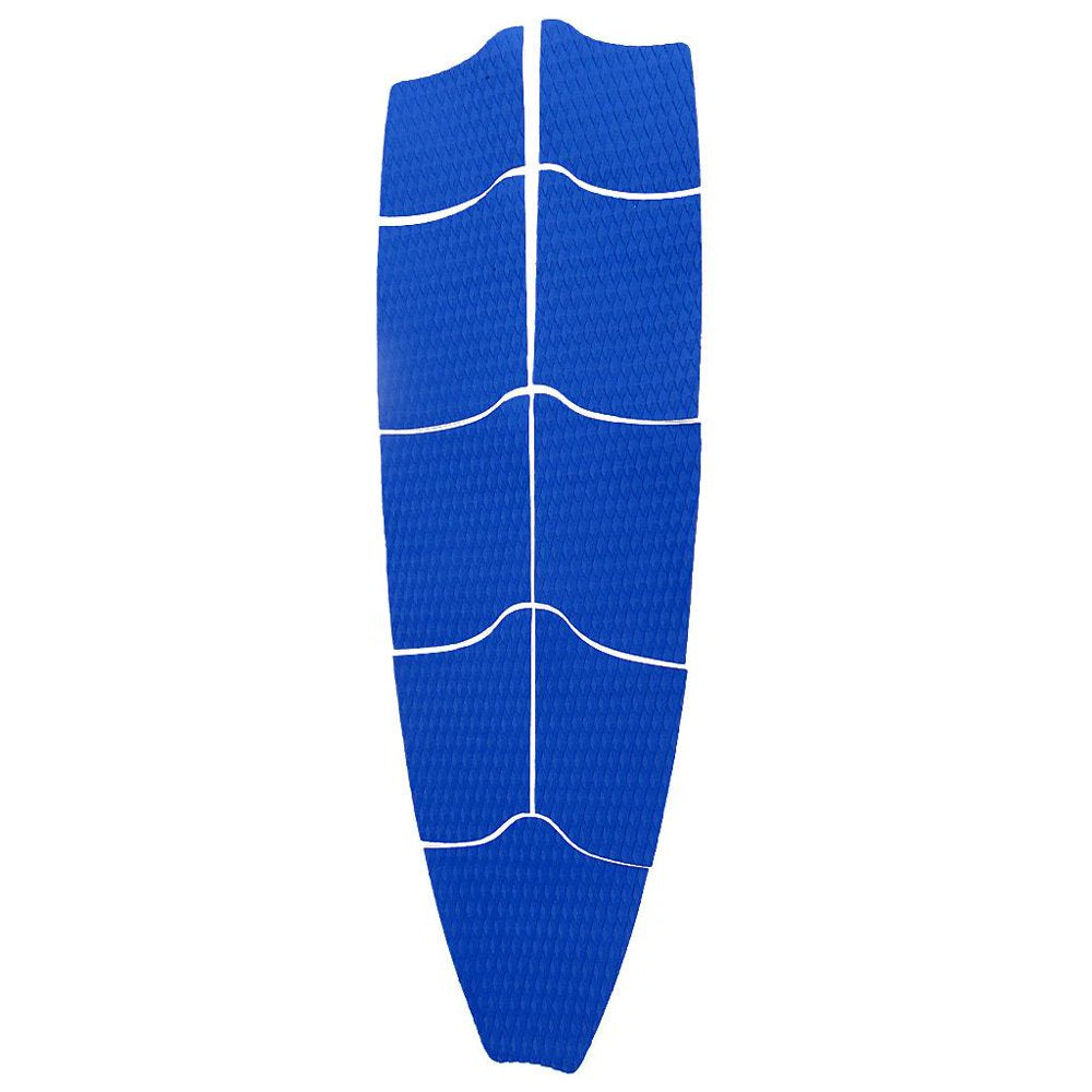 9 Pieces / Set Surfboard Kiteboard Longboard Traction Pad with Tail Pads Full Size Mat - 2 Colors Orange