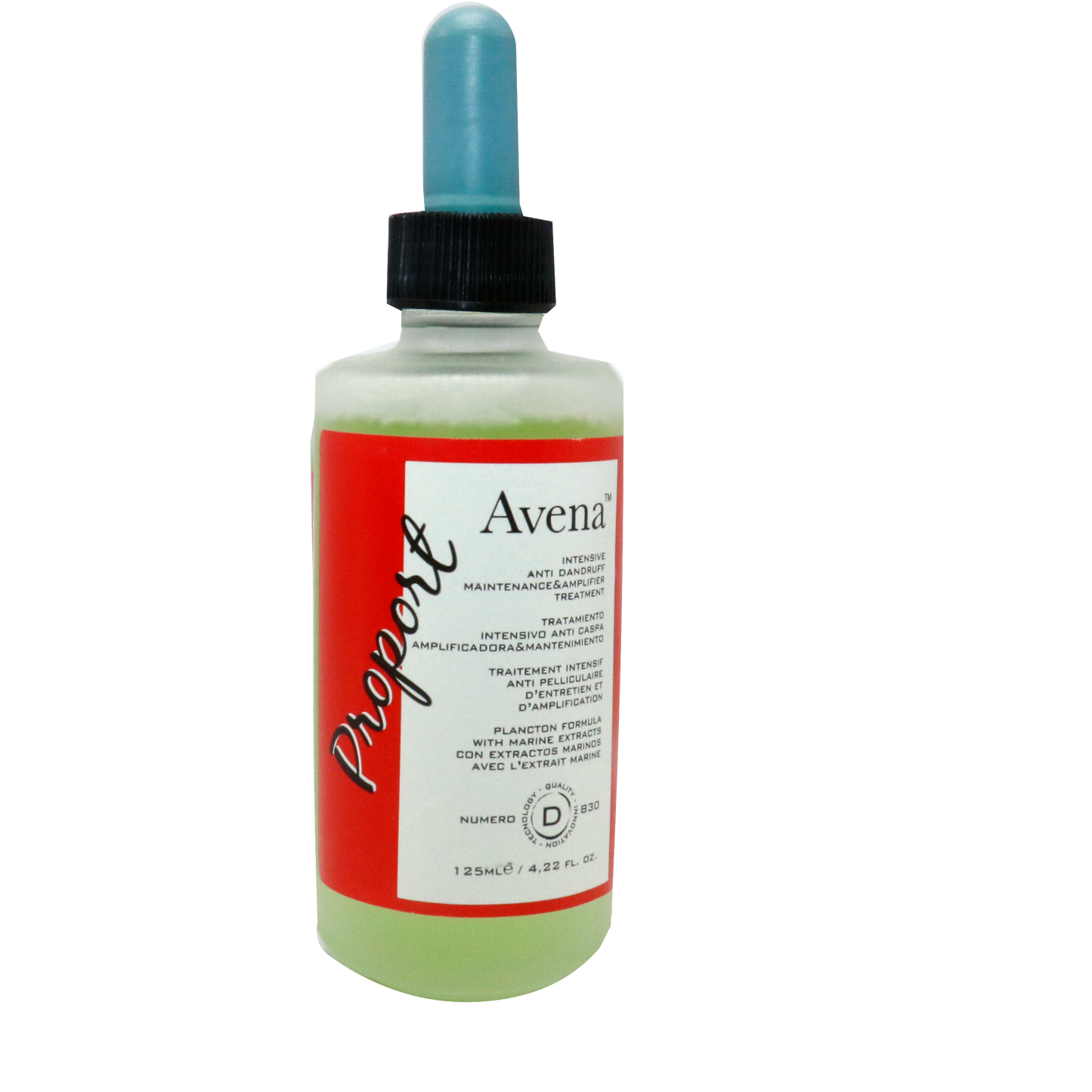 Avena Numero 830 Intensive Anti Dandruff Maintenance & Amplifier Treatment 4.22oz 125ml