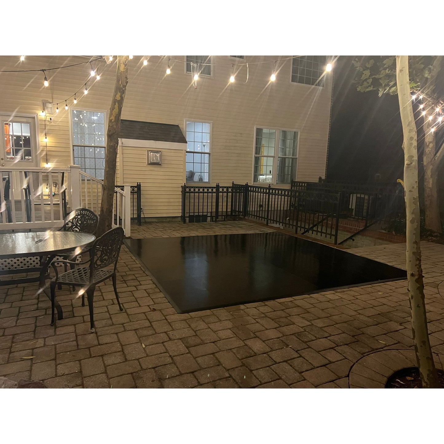 Black Oak Portable Dance Floor