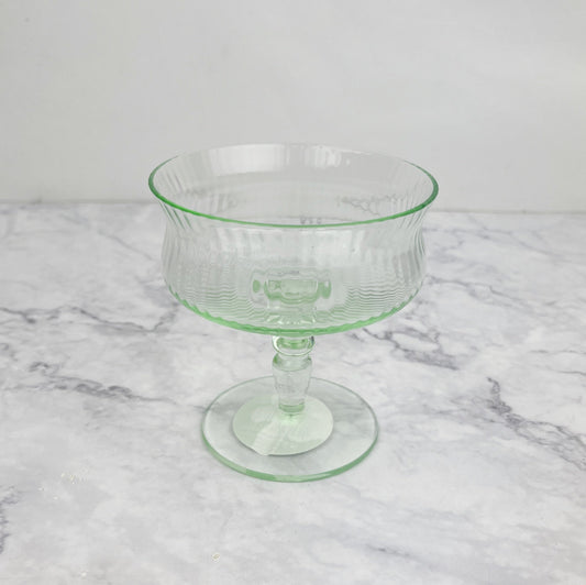 Vintage Coupe Glass
