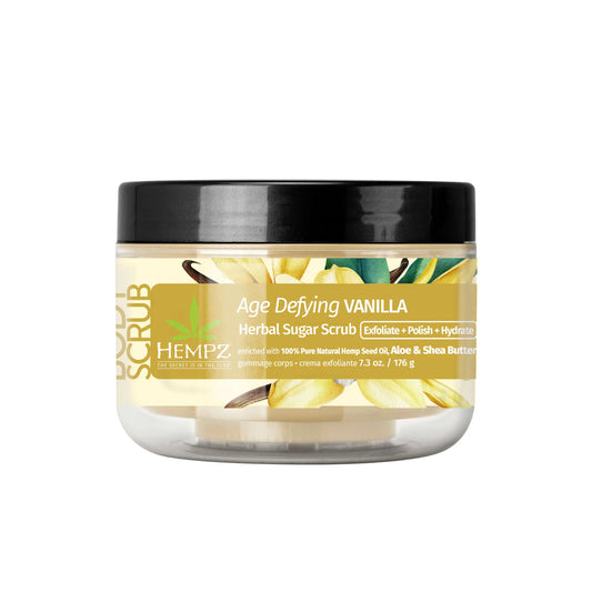 Age Defying Vanilla Herbal Sugar Scrub