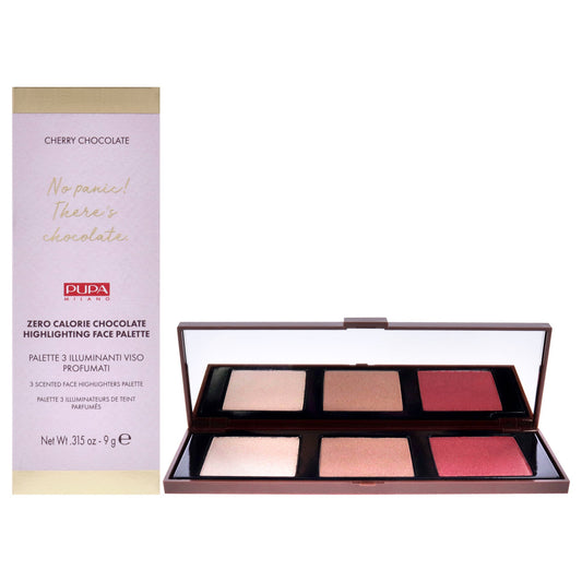 Zero Calorie Chocolate Highlighter Palette - 001 Cherry Chocolate