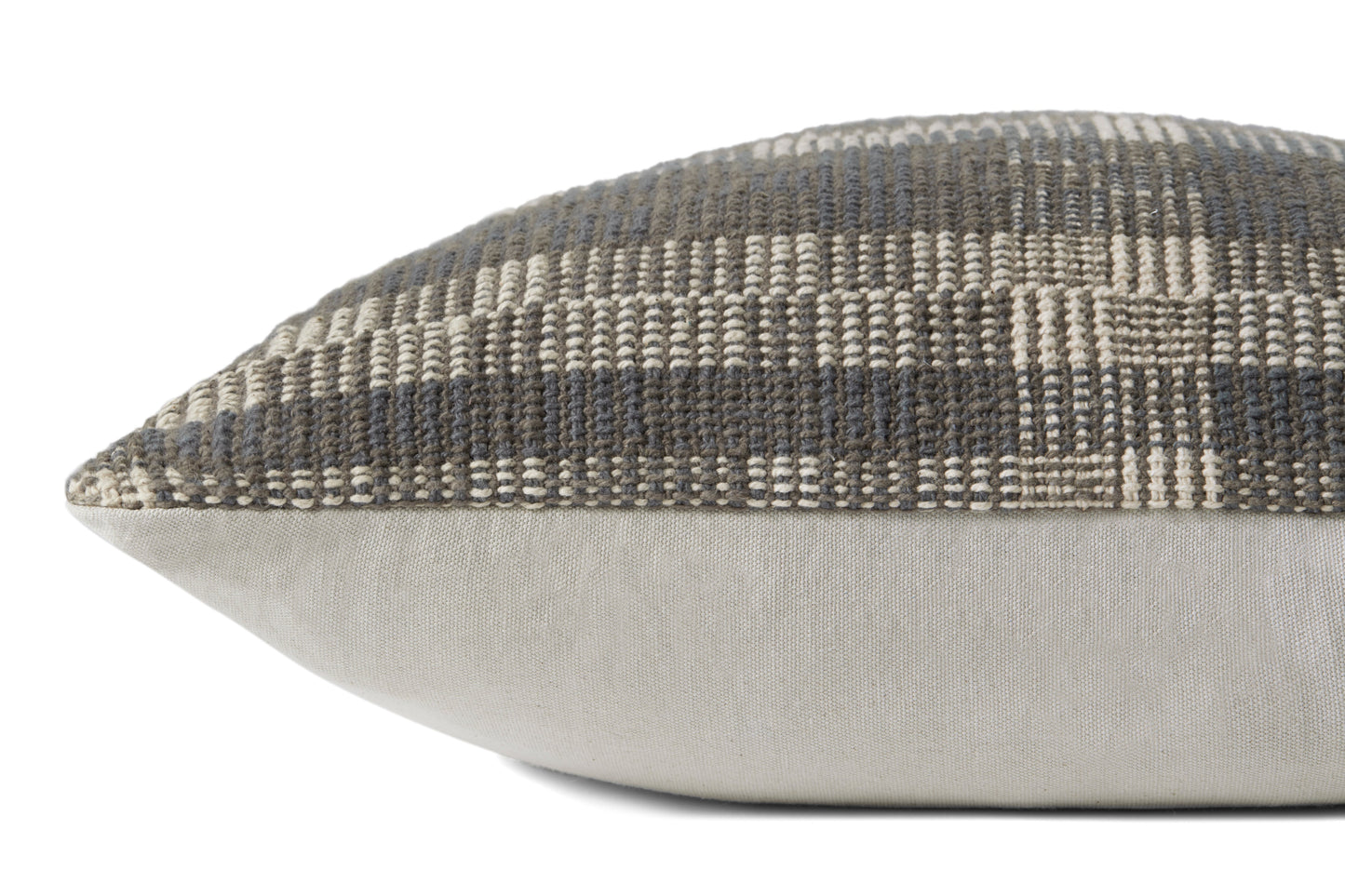 Amber Lewis Cove Pal0022 Smoke / Natural Pillow