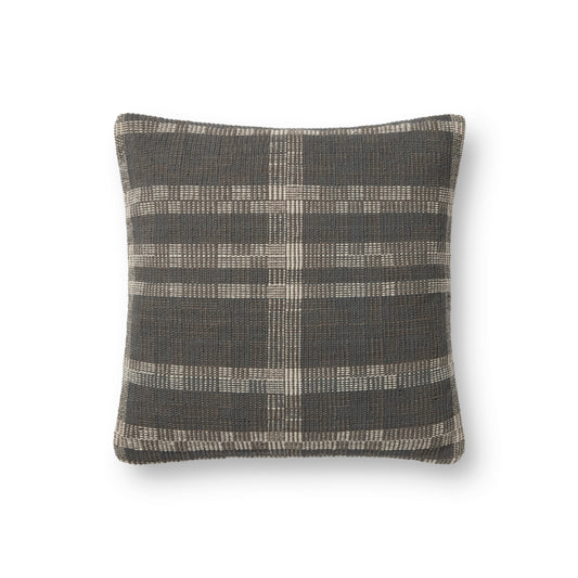 Amber Lewis Cove Pal0022 Smoke / Natural Pillow