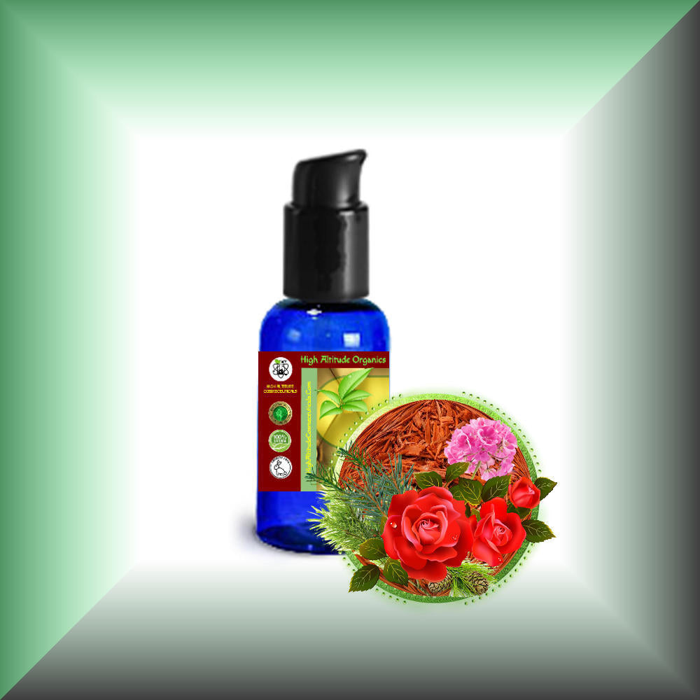 Body Massage Oil *ROSE-SANDALWOOD*