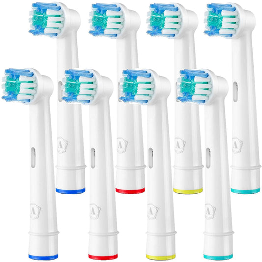 8pc Standard Clean Brush Heads for Oral B 17A