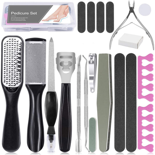 19in1 Professional Pedicure Tool Set
