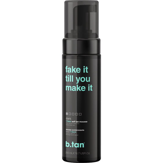 b.tan 1 Hour Self Tan Mousse 200mL - fake it till you make it