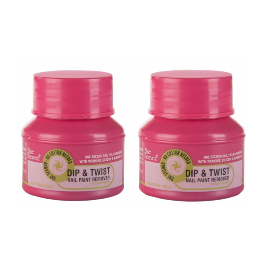 Blue Heaven Dip & Twist Nail Paint Remover Pack of 2 -  40 ml