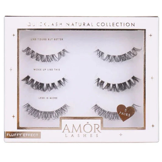 Amor Lashes QuickLash Pre Mapped Multipack - The Natural Collection