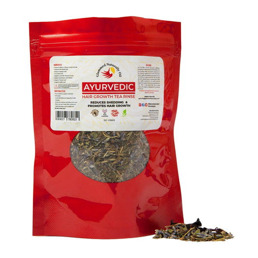 Ayurvedic Hair Growth Tea rinse Treatment - GlammedNaturallyOil