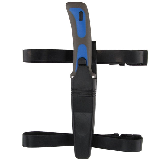 Blue Dive Knife Sheath&Line Cutter SCUBA Equipment/Snorkeling Gear Diving Knives