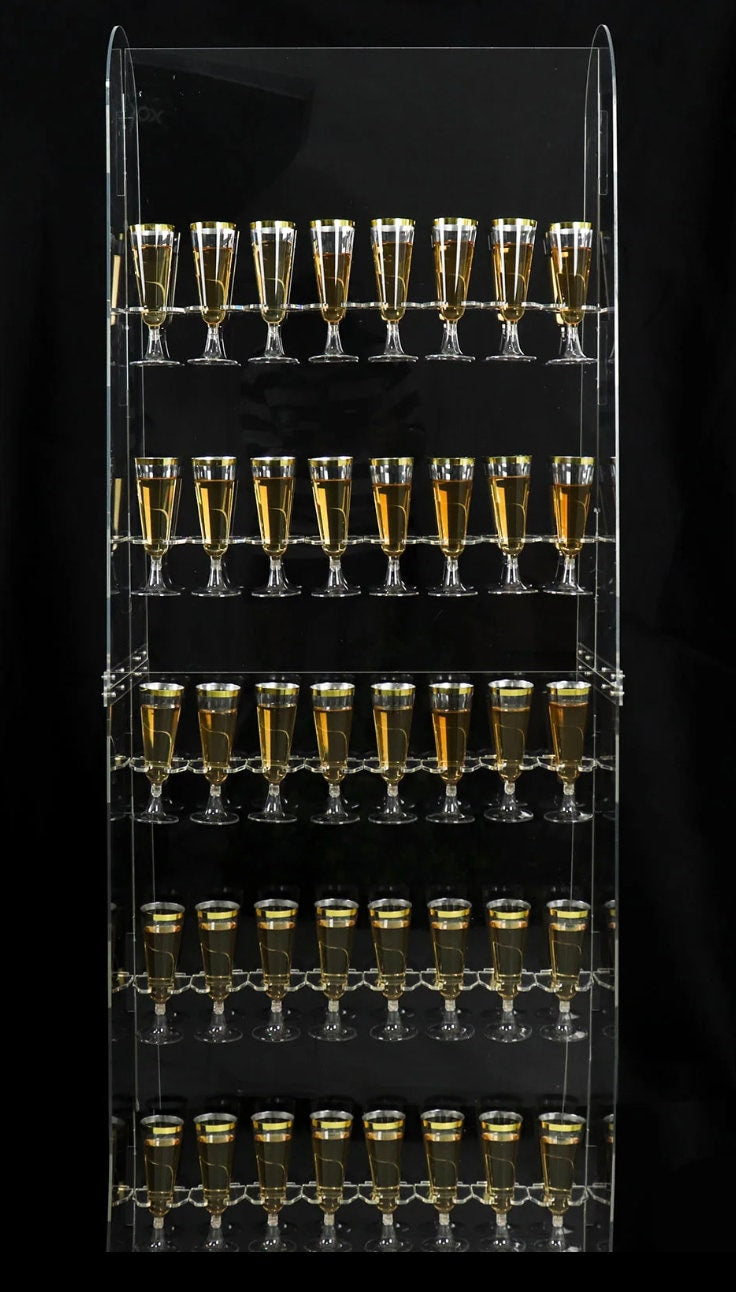 5 Tier Champagne Glass Stand