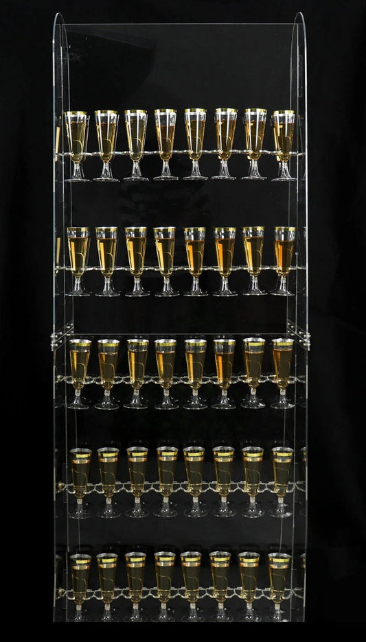5 Tier Champagne Glass Stand