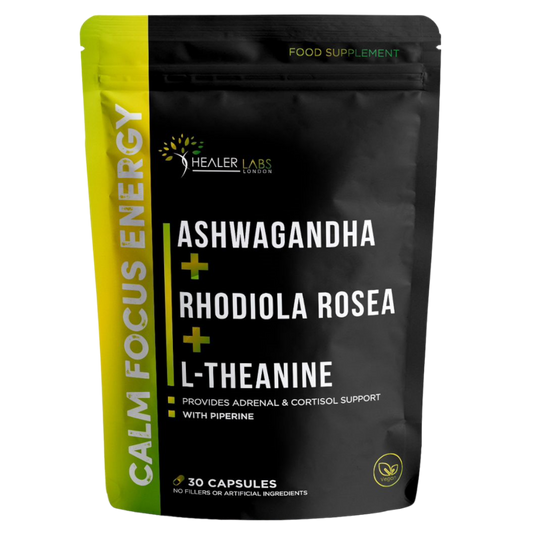 Ashwagandha + Rhodiola Rosea +  L-Theanine