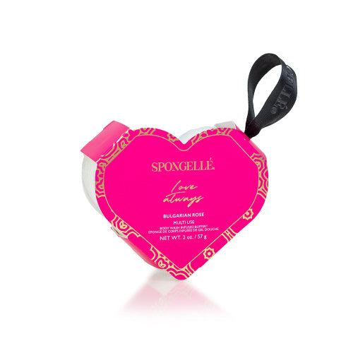 Bulgarian Rose Heart Shaped Body Buffer